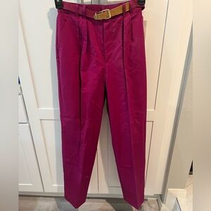 Vintage Chic side elastic pants
